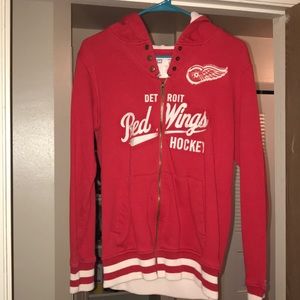 Detroit Red Wings Zip Up Hoodie